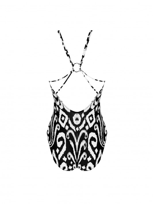 Antigel black and white Swimsuit LA BALINAISE