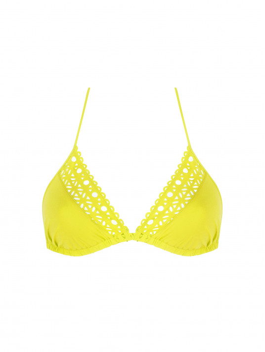 Lise Charmel Triangle mousse jaune AJOURAGE COUTURE