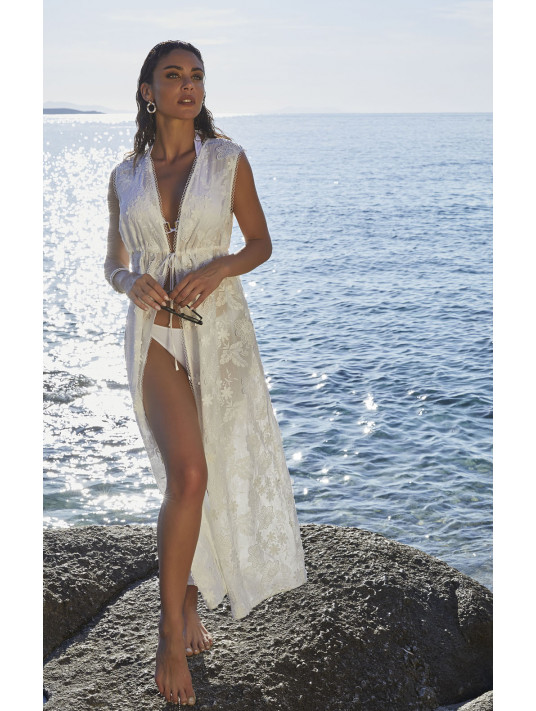 Lise Charmel Long embroidered dress ROMANCE COUTURE