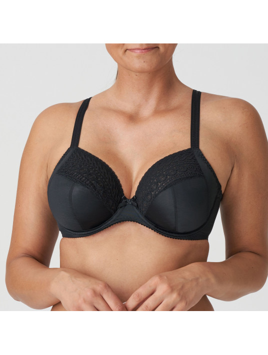 Prima Donna Deep plunge underwired bra black MONTARA