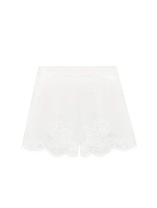 Short ivory silk SPLENDEUR SOIE