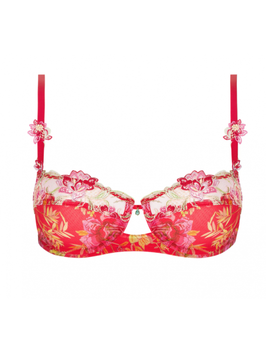 Lise Charmel Half cup bra FORET RUBIS