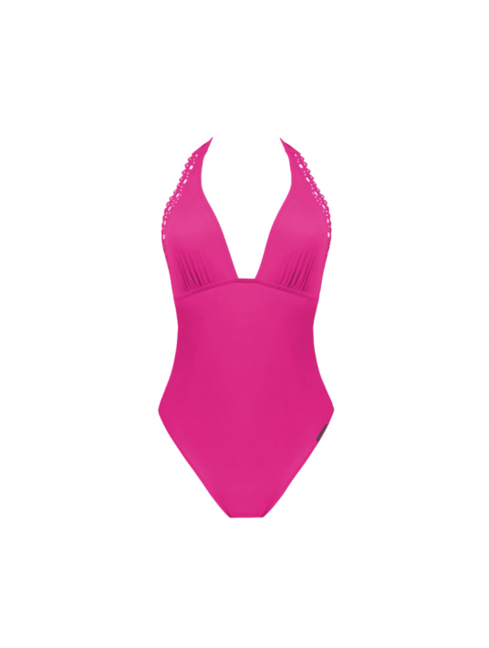 Lise charmel One piece swimsuit fuchsia AJOURAGE COUTURE