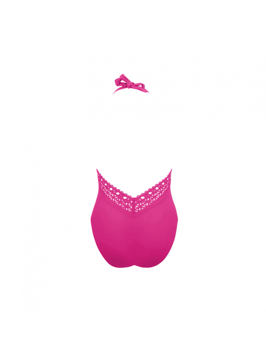 Lise charmel One piece swimsuit fuchsia AJOURAGE COUTURE