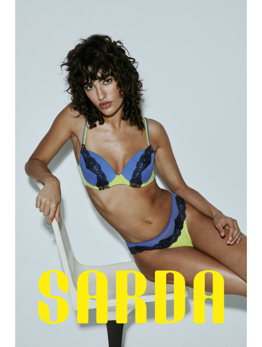 Andres Sarda Padded bra blue BREMER