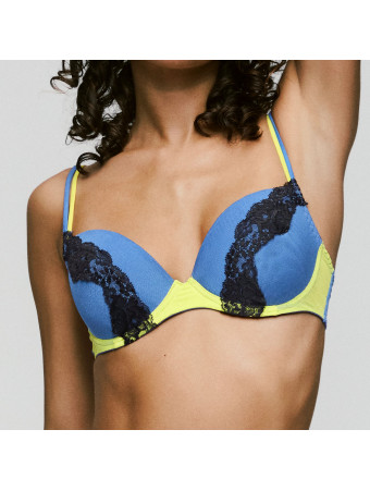 Andres Sarda Padded bra blue BREMER