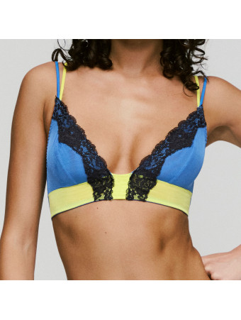 Andres Sarda Bralette blue BREMER