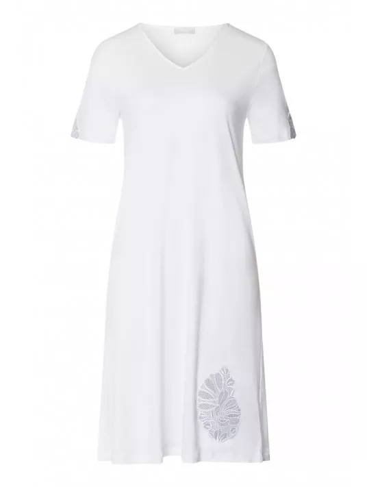 Hanro Short-sleeved nightgown cotton BELINA