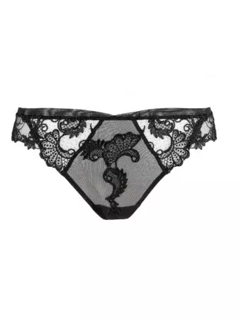 LISE CHARMEL String dentelle DRESSING FLORAL noir